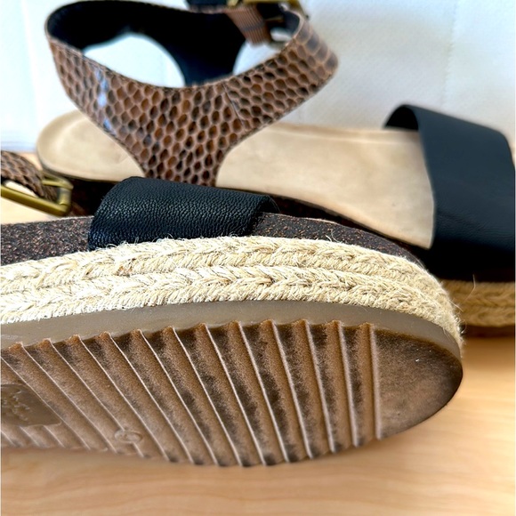 🌟 HP 🌟 Crown Vintage Nedra Espadrille Wedge Sandal - Picture 4 of 6